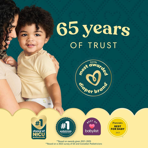 Set, Pampers Gift Disposable Diapers, Sensitive Wipes, & Milestone Gifts