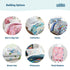 100% Set Cozy Wildkin Cotton Toddler Sheet Soft & Bed Sheets - Horses