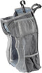 HAKIDZEL Hanging Diaper Organizer Pouch for Crib, Large Gray Fabric Nursery Storage Bag