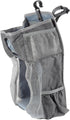 HAKIDZEL Hanging Diaper Organizer Pouch for Crib, Large Gray Fabric Nursery Storage Bag