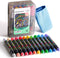 Jar Melo Dustless Chalk for Kids, 12 PCS Sidewalk Chalk Set with