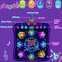 2 6 3-12 MOMUSE Kids Dance Mat with Display & Lockable Levels, Challenge Modes Electronic Dance Pad Volume Levels