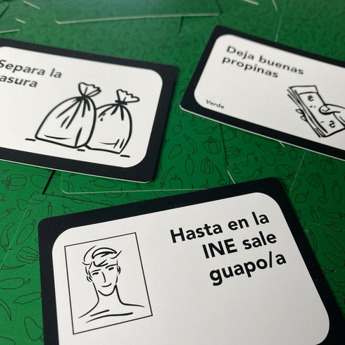Al Chile Card Game - Fun Pointing Game for Parties and Gatherings.