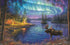 SUNSOUT INC - Northern Night 1000 pc Jigsaw Puzzle by Artist Abraham Hunter - Nature, Finished Size 19" x 30" - MPN#