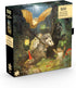 500 Buffalo Games - Gold - Annie Stegg Gerard - The Moonlit March - Piece Jigsaw Puzzle for Adults - Challenging Puzzle