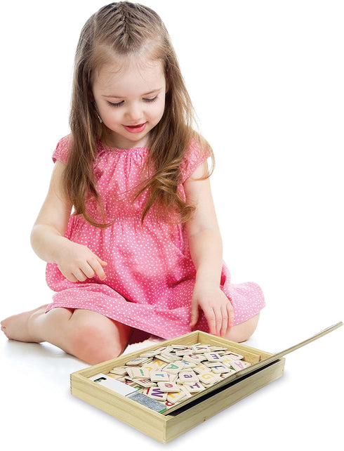 50 EDU100i2 Lexibook Bio Toys Word School, Bilingual Spanish/English, Wooden Game, Word Cards, Alphabet, Educational