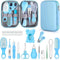 Baby Grooming Kit, Infant Safety Care Set with Hair Brush, Comb, Nail Clipper, Nasal Aspirator for Newborns
