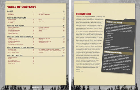 Cinematic Adventure: Rambo - Expansion Hardcover RPG Book, for Use with The Everyday Heroes Core Rulebook, d20 5e Compatible