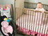 BaeBae Goods 3 Pack, Fitted Baby Crib Sheets for Girls, Soft and Breathable Jersey Cotton, Pink and White, Cute Girly