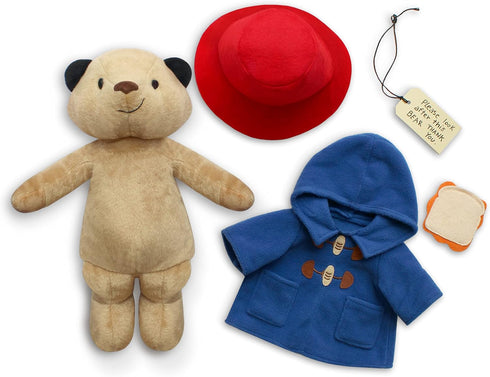 YOTTOY Classic Seated Paddington Bear Soft Stuffed Plush Toy - 12" H from Paddington Bear Collection