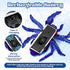 Nurcazo 3+, Wall Climbing Spider Remote Control Toy, RC Creepy Crawly Spider with LED Red Eyes, Climbs Walls