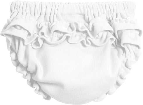City Threads Ruffle Diaper Cover for Baby Girls Soft Cotton, Made in