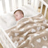 30 40 BOBOYOYO Plush Baby Blankets for Newborn Girls Boys Heart Soft Fuzzy Warm Swaddle Receiving Blanket x Polyester