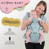 6-in-1 Acorn Baby Parent Carrier Sling with Hip Seat - Ergonomic Carrier Front Carrier Breastfeeding Holder for Parents