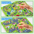 rifamee 2 1 Counting 3-5 in Magnetic Color and Number Maze Magnet Alphabet Double Sided Board Wood Puzzle Fine Motor