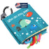 0-6, 6-12,12-18 Fish Baby Books Toys, Touch Feel Cloth Crinkle Books for Babies,Baby Infant Toys Months,Early Learning