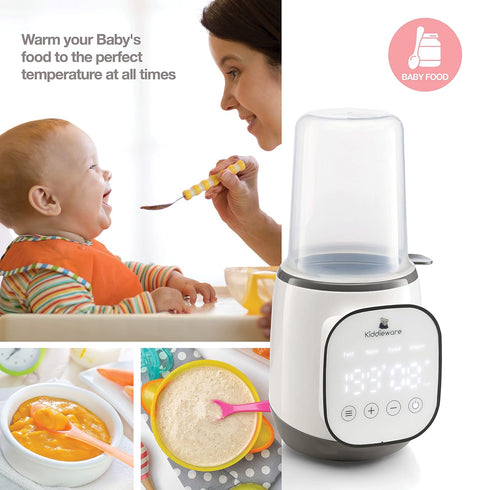 5-in-1 Baby Bottle Warmer for Breastmilk - Feeding Bottle Warmers for all Bottles, Food Jars, and Breastmilk Bags