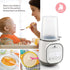 5-in-1 Baby Bottle Warmer for Breastmilk - Feeding Bottle Warmers for all Bottles, Food Jars, and Breastmilk Bags