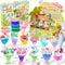 Cleboen Mini Drink House DIY Toy Set, Making 24 Miniature Food Drinks, Resin