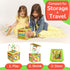 TOYVENTIVE Wooden Activity Cube, Montessori Toys, Educational Sensory Toy for 1-2 Year Old Baby, Toddler, Kid