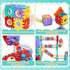 234 4 5 6 7 8 9 10 11 12Years, AOSITE PCS STEM Marble Run Building Learning Toy Kid Gift Construction Race Track