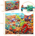Puzzles for Kids Ages 4-6 6-8 8-10 Year Old 100 Piece Jigsaw Puzzles for Kids Construction Engineering Vehicle Puzzles Educational Toys Gift for Childrens Boys Girls Ages 4-8 5-8 3-5