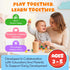 WIZZLY 8-in-1 Set 3+ Busy Hands Fine Motor Skills Toys Kit for Toddler, Montessori Toys for Years Old, Learning