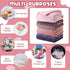 4 32 24 Inch(Pink Frienda Pcs Baby Fuzzy Blanket Fluffy Baby Blanket for Boys Girls Soft Warm Infant Newborn Toddler