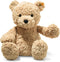 Steiff Jimmy Teddy Bear, Premium Stuffed Animal, Soft Cuddly Toy for Kids (Light Brown, 16")