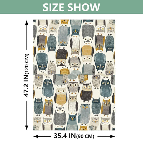Mazeann Forest Owl Vintage Car Seat Cover Baby Breathable Soft Infant Carseat Covers Canopies Babies Carrier Covers