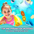 11pcs Set 1+, Water Time Buddies Toddler Water Toy with Watering Can, Boats, Toy Animals, Stacking Cups & Buckets