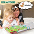 Montessori Busy Book for Toddlers, Educational Toys with 12 Themes, Learning Activities Gift for 1-4 Year Olds