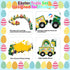 Yxwomenxy Countdown Easter Eggs Magnetic Wooden Animal Train for Kids,Easter Basket Stuffers,Easter Eggs Surprise