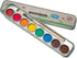 Honeysticks Non-Toxic Watercolor Paint Set for Kids, 8 Vibrant Colors with Brush, Natural Ingredients