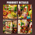TYCOLE Set Playset, 8-12 (719PCS) Flower House Building with Lights, Garden House Building Toy Kits Compatible