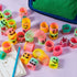 JOYIN 30 Pcs Spring Rainbow Party Favor - Mini Plastic Coil Spring Toys - Fidget Stress Bulk Toys for Kids