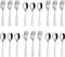 ANNOVA Kids Silverware, 18 Pieces Children's Safe Flatware Set, 9 x Children Safe Forks, 9 x Dinner Spoons, Toddler
