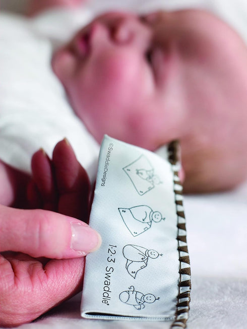 SwaddleDesigns Large Receiving Blanket, Ultimate Swaddle for Baby Boys, Girls, Softest US Cotton Flannel, Brown Mod