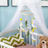 Vicenpal Wildflower Butterfly Baby Mobile for Crib Pink Spring Baby Room Decor Felt Nursery Mobile for Crib Neutral