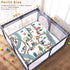ZNVYPPD 50X50 Tummy (Car,50x50) Baby Play Mats for Floor, Playpen Mat, Car Playmat Non-Slip Cushioned Crawling Mat