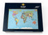 MyPuzzle Color World Map, Premium 1000 Piece Jigsaw Puzzle for Adults with Borders and Cities