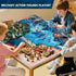 Kaelinda 4-7 6-8 8-12, Playset Army Men Action Figures, Army Toys for Boys Age Toy Soldiers Including Military Action