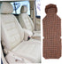 FUNOMOCYA Summer Wood Beads Seat Cushion for Cars Breathable Comfort Easy to Install Natural Wooden Beaded Car Seat Mat
