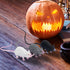 EORTA 3 Pcs Fake Mice Lifelike Halloween Rats Decorations, Plastic Vivid Mouse Cat Toys for Christmas, Party, Black,