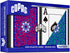 Copag 1546 Neoteric Design 100% Plastic Playing Cards, Bridge Size Green/Red Double Deck Set