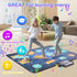 Zitranse 2Player 3 4 5 6 7 8 9 10 11 12+ Dance Mat for kids, Electronic Double Dance Mixer Rhythm Step Play Mat,Dance