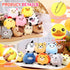 18 3.15 Inch Set Halloscume Pcs Mini Stuffed Animals Bulk Small Plush Farm Jungle Animal Ornament for Valentine's Day