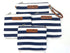 Orange Blossom Diaper Bags Stylish Diaper Bag Organizing Pouches - XL Set of 4 Navy and