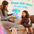 BSTAOFY Light Up Elephant Soft Plush Toy, Cozy LED Stuffed Animal Nightlight for Kids