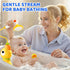 FIRRLUCO 4 3 Baby Bath Toys, Baby Bath Shower Head for Bathtub with Adjustable Sprayer, Control the Flow Rinser Babies